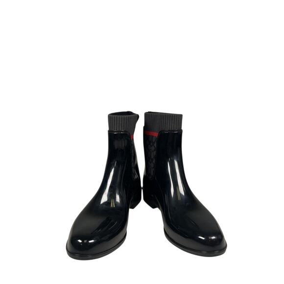 SOLD! DO NOT PURCHASE! Coach Black Rain Boots Size 10 New In Box - Picture 5 of 5